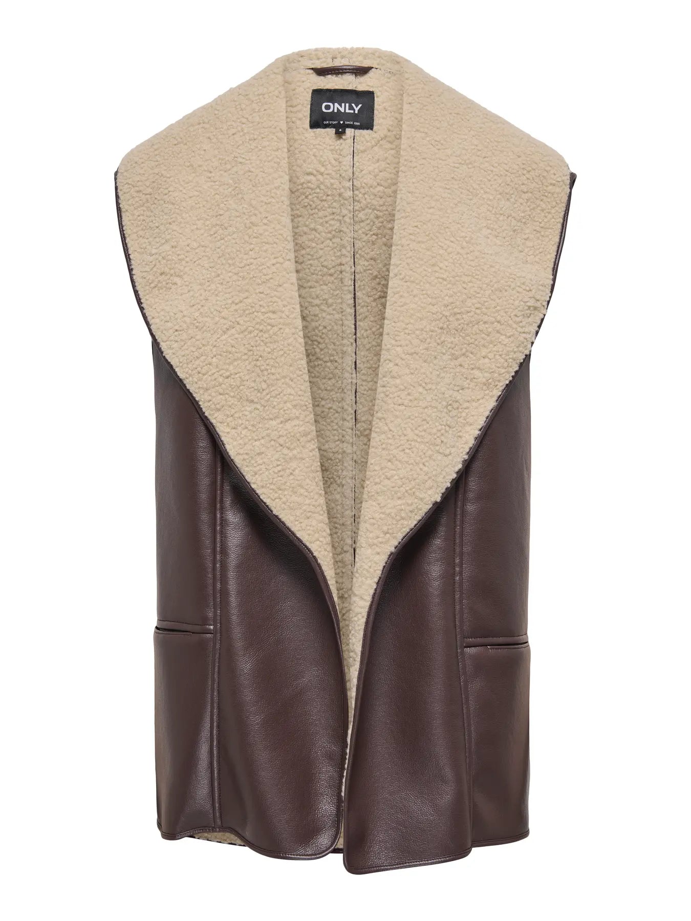Dora Bonded Brown Waistcoat