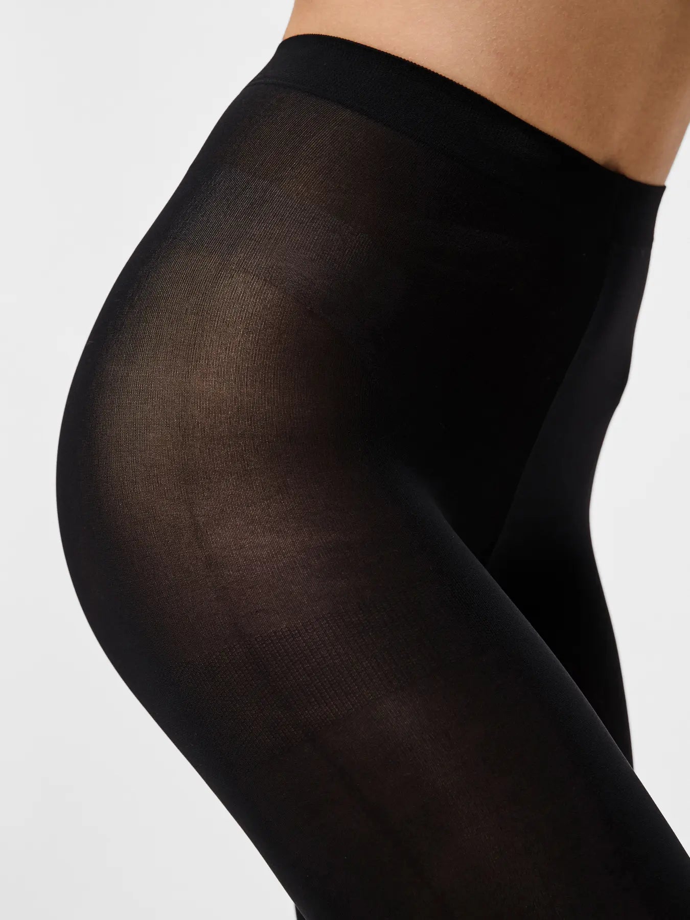 Nikoline 90 Denier Black Tights