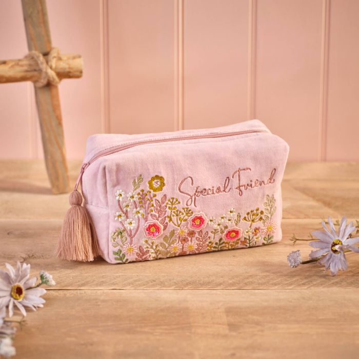 Ditsy Floral 'Special Friend' Make-up Bag