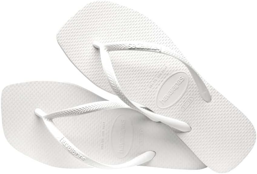 Havaianas Womens Square Flip Flops White
