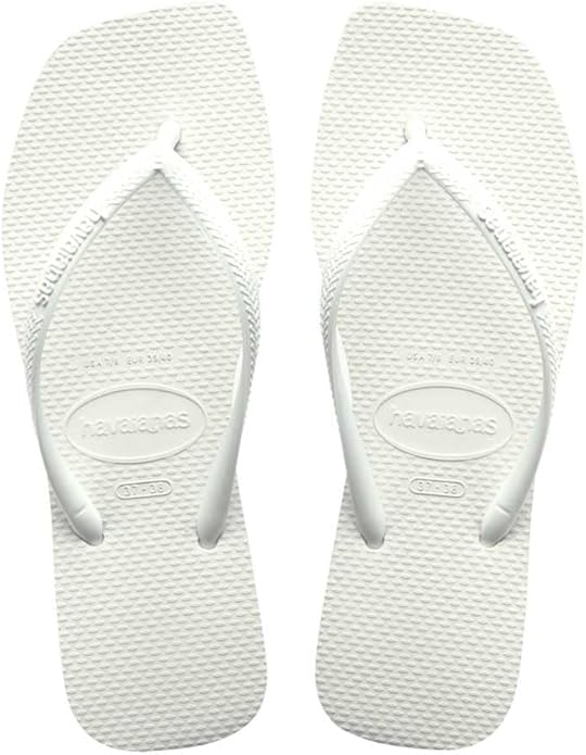 Havaianas Womens Square Flip Flops White