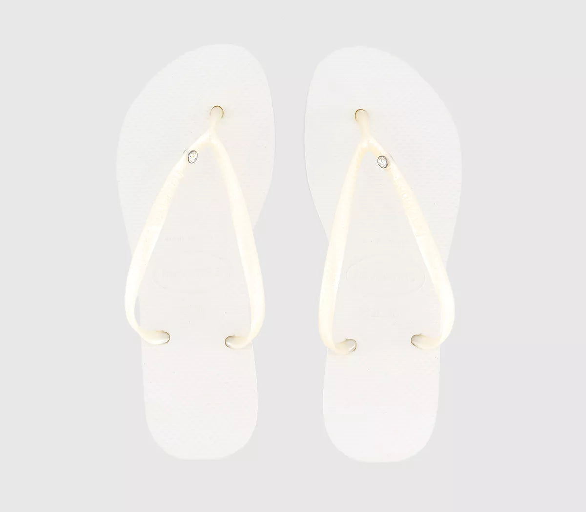 Havaianas Slim Crystal Sw II Black White