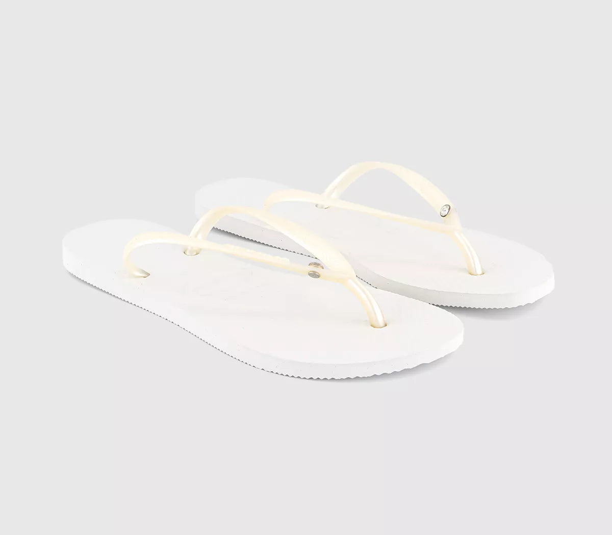Havaianas Slim Crystal Sw II Black White