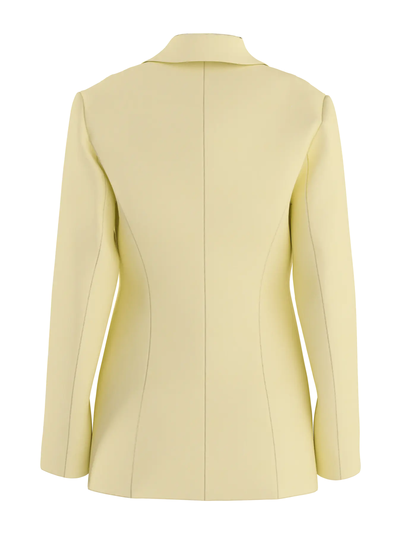 Kamilla Yellow Fitted Blazer