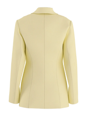 Kamilla Yellow Fitted Blazer