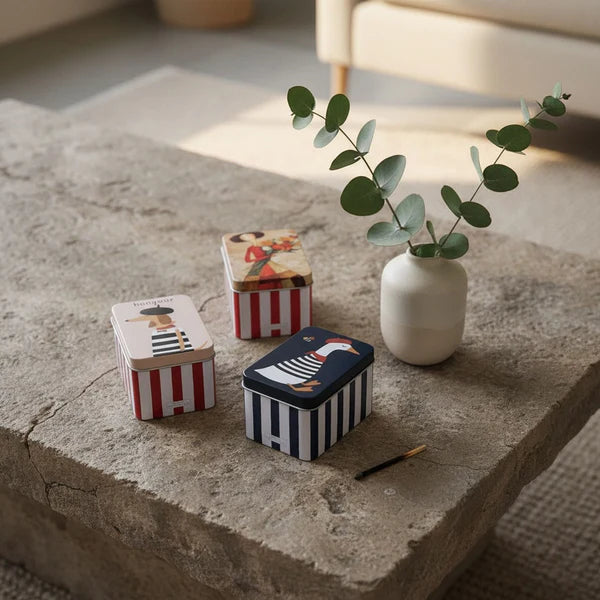 Bonjour Dog Scented Candle Tin