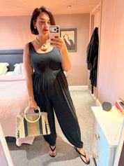 Jesse Balloon Pant Vest Jumpsuit