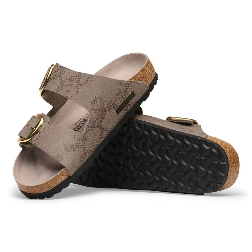 Birkenstock Arizona Big Buckle Python Taupe