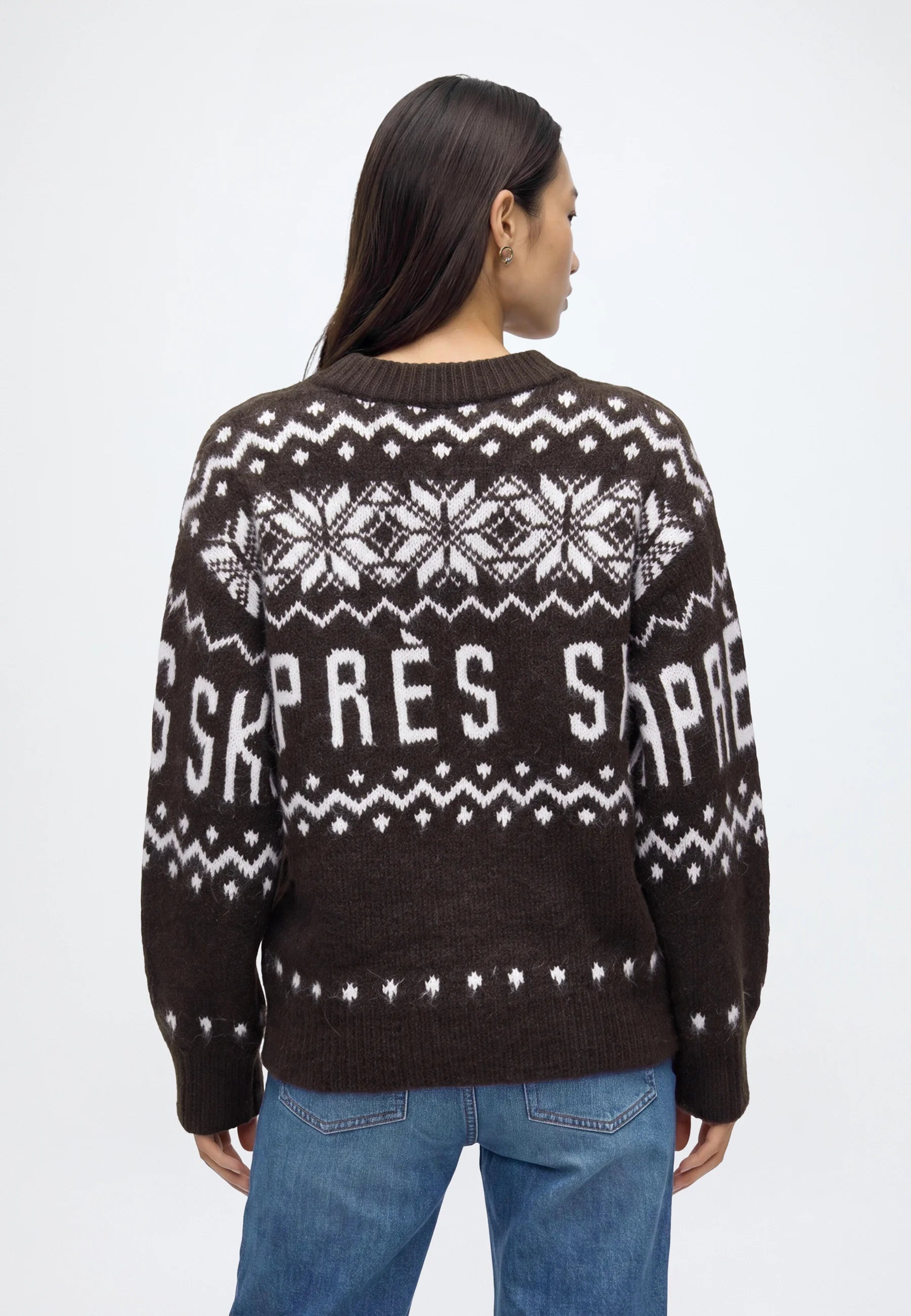 Apres Ski Knit Jumper Brown