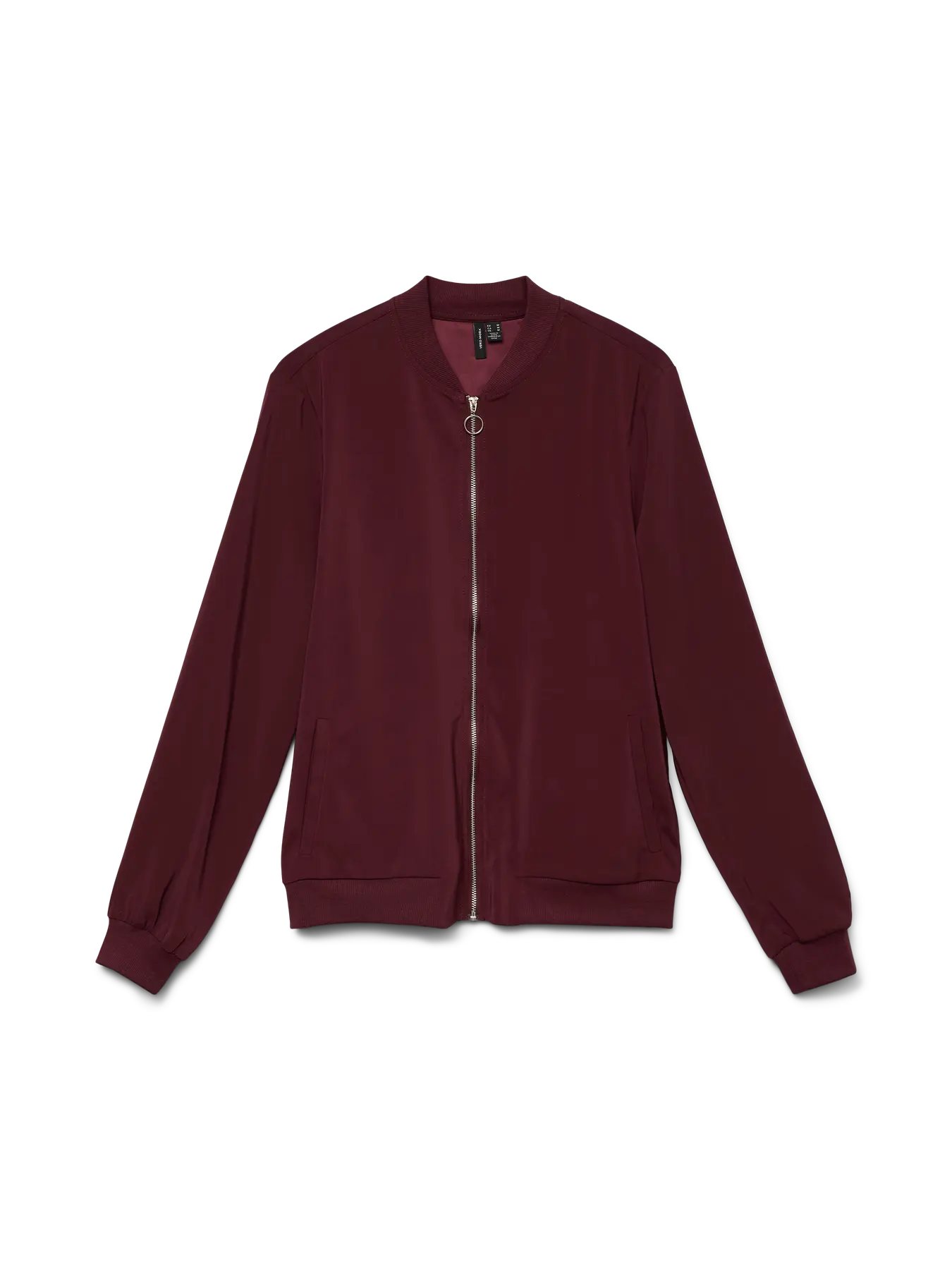 Coco Wine Lightweight Bomber Jacket