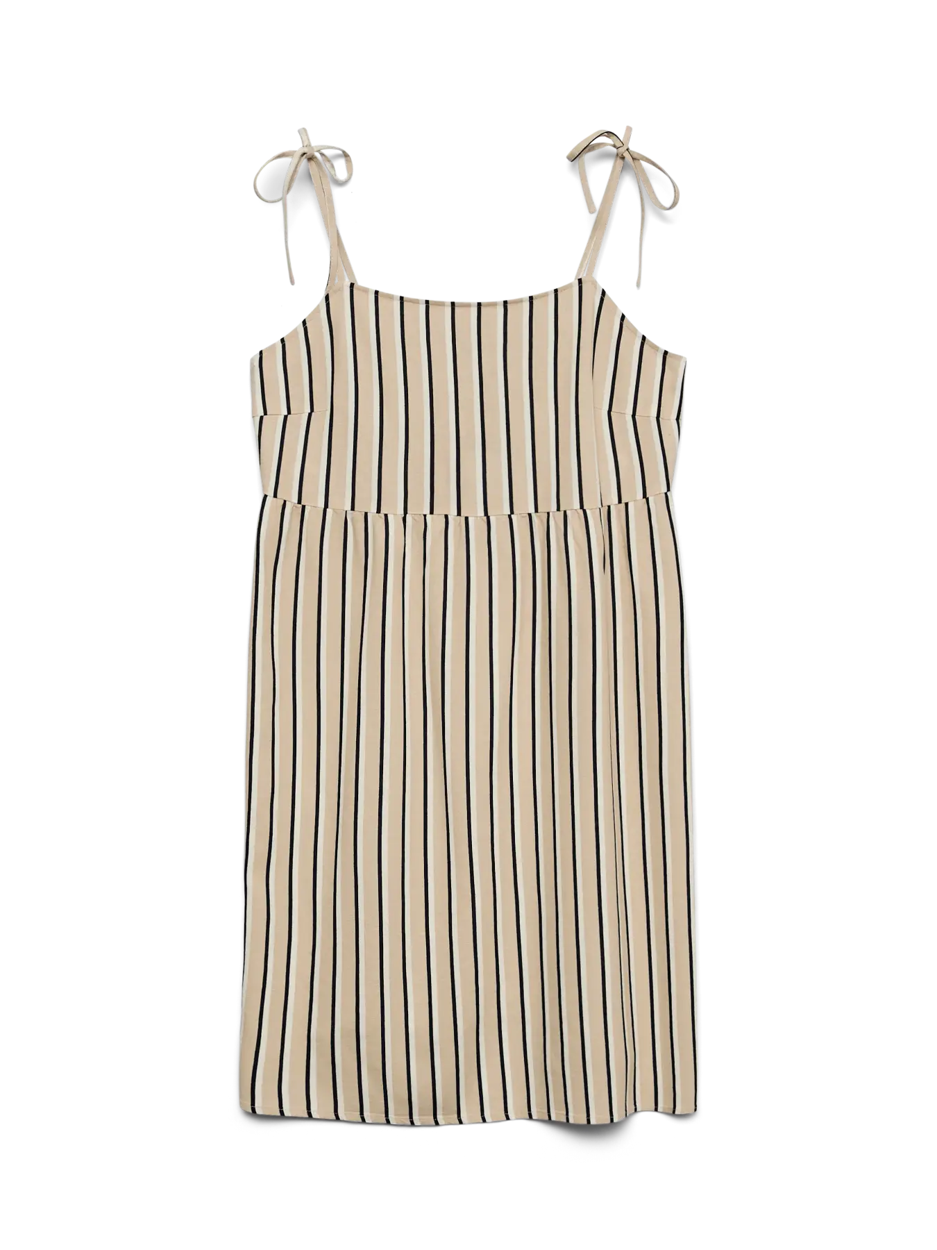 Mymilo Linen Singlet Stripe Sun Dress
