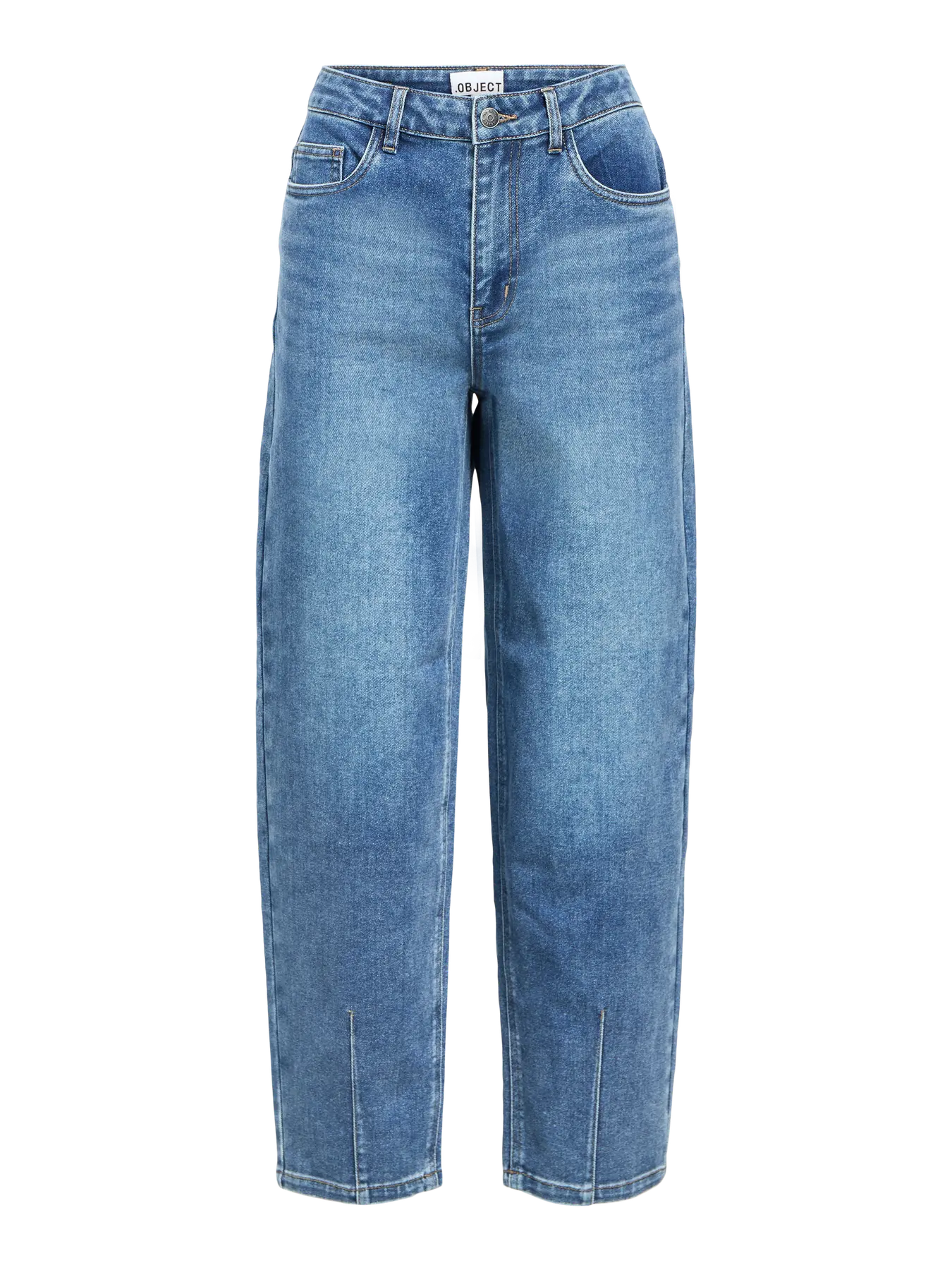 Sava Barrel Leg Mid-blue Jeans