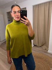 Lottie High Neck Knit