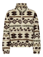 Janne Brown Aztec Teddy Jumper