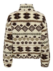 Janne Brown Aztec Teddy Jumper