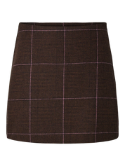 Amina Check Mini Skirt