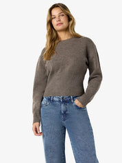 Sloan Waisted O-neck Knit