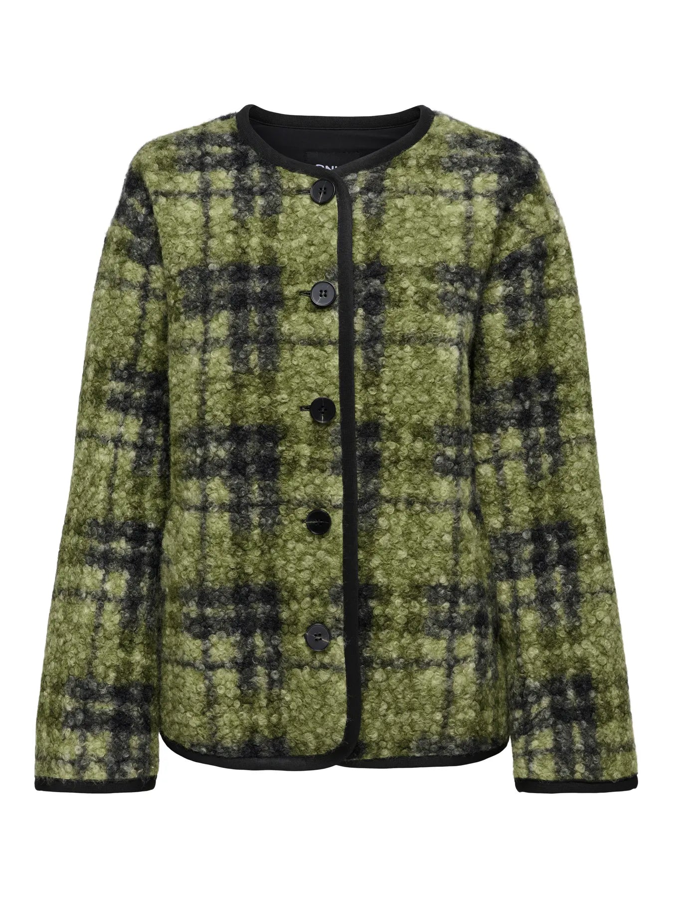 Anni Boucle Jacket Green