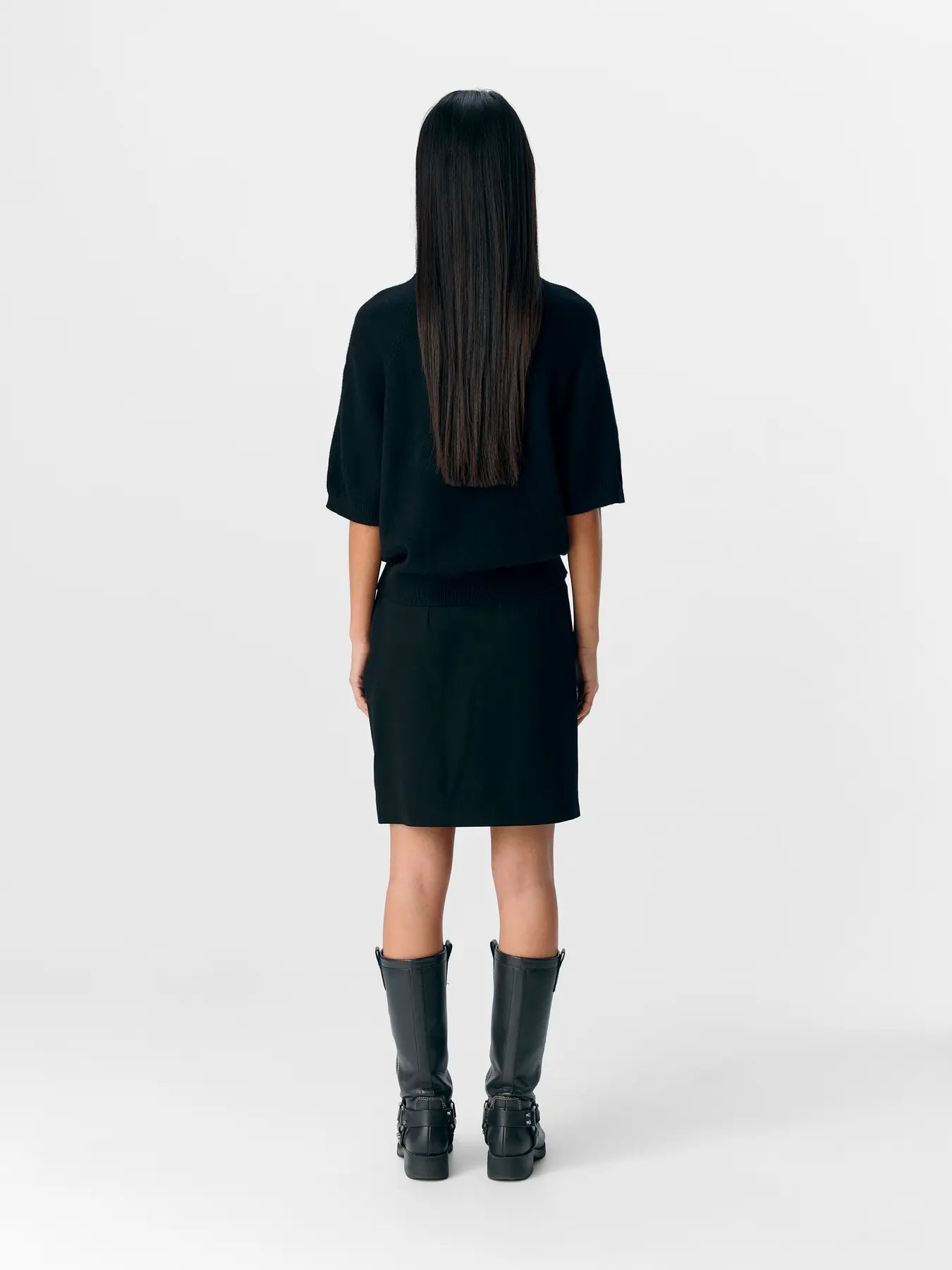 Laney Rubin Flower Detail Short Sleeve Knit Jumper