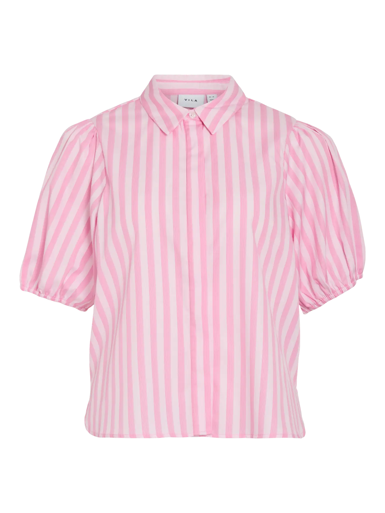 Astana Pink Stripe Short Sleeve Shirt