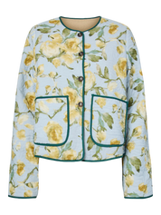 Matira Lemon Reversible Quilted Jacket