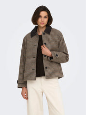 Valerie Short Checked Jacket