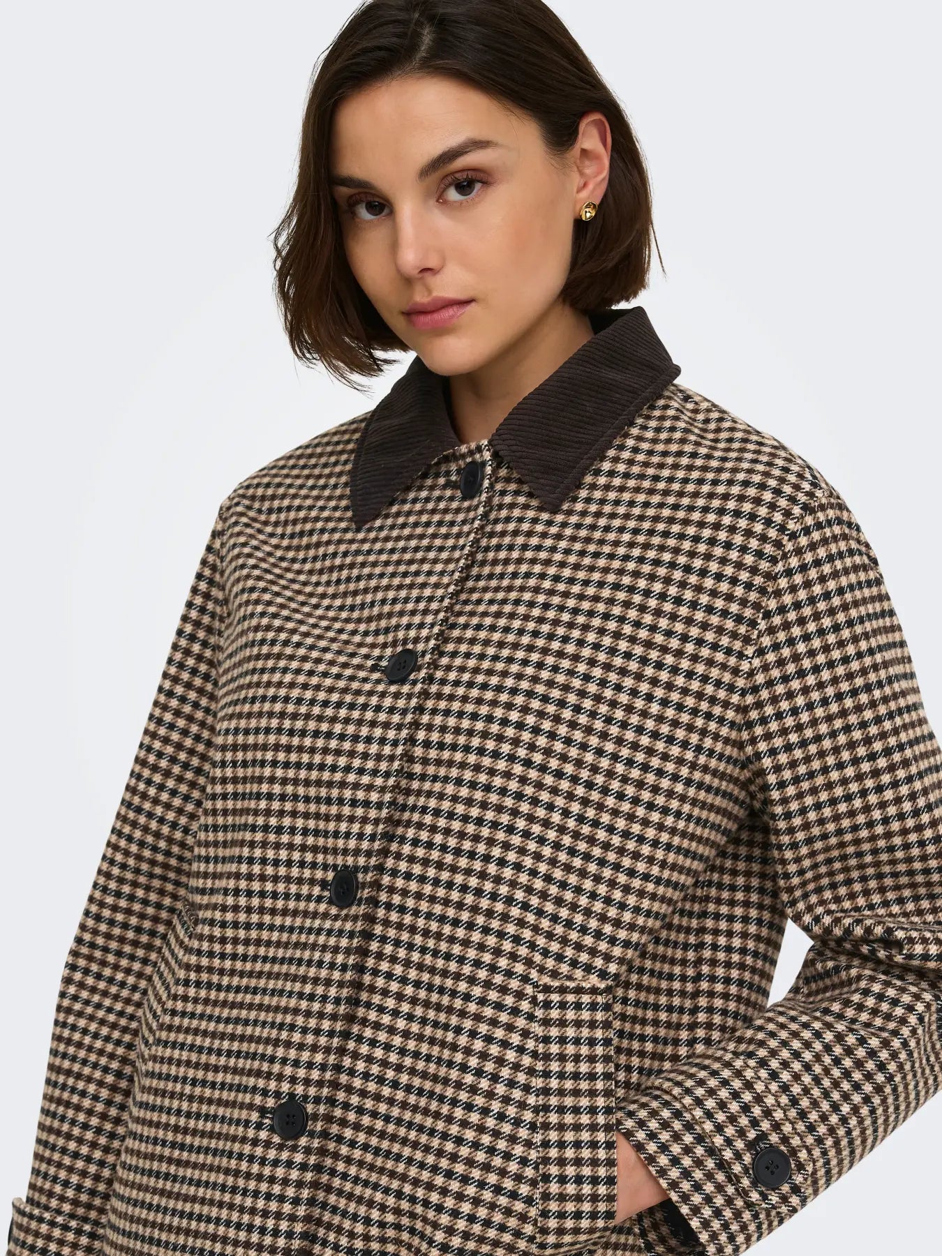Valerie Short Checked Jacket