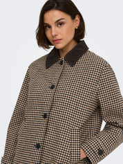 Valerie Short Checked Jacket