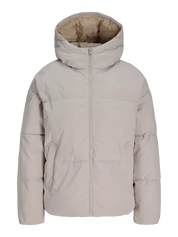 Galaxy Puffer Jacket with Hood