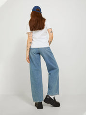 Anna Round Neck T-shirt White