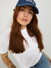 Anna Round Neck T-shirt White