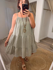 Paige Cheesecloth Swing Dress