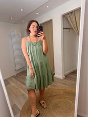 Paige Cheesecloth Swing Dress
