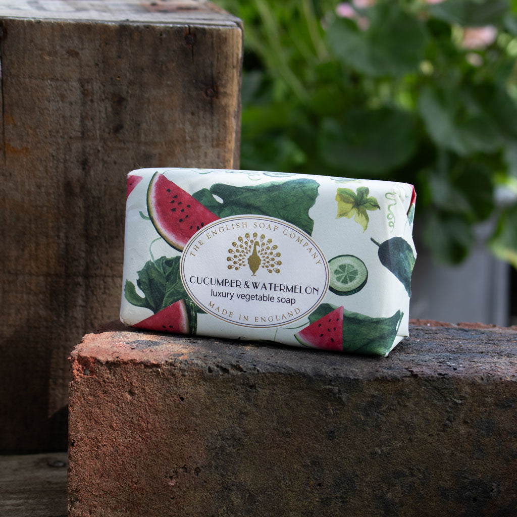 Vintage Cucumber and Watermelon Soap