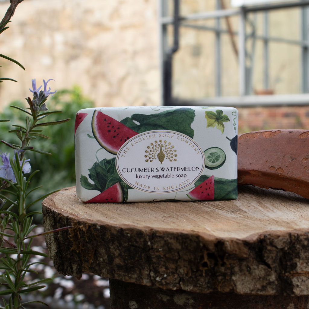 Vintage Cucumber and Watermelon Soap