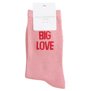 Statment Glitter Socks Big Love