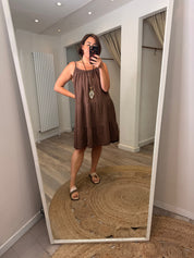 Paige Cheesecloth Swing Dress