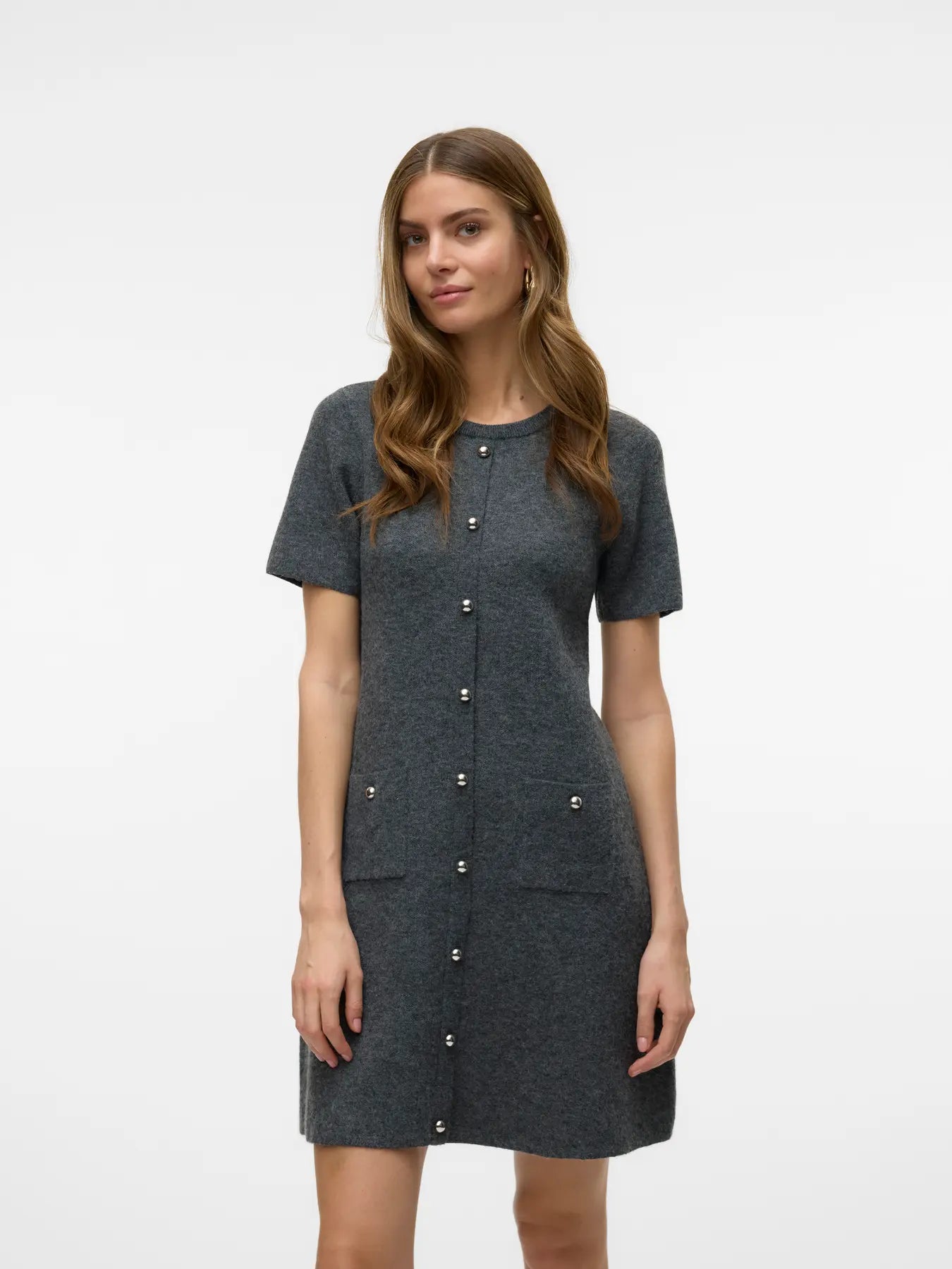 Johanna O-neck Knit Dress