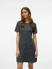 Johanna O-neck Knit Dress