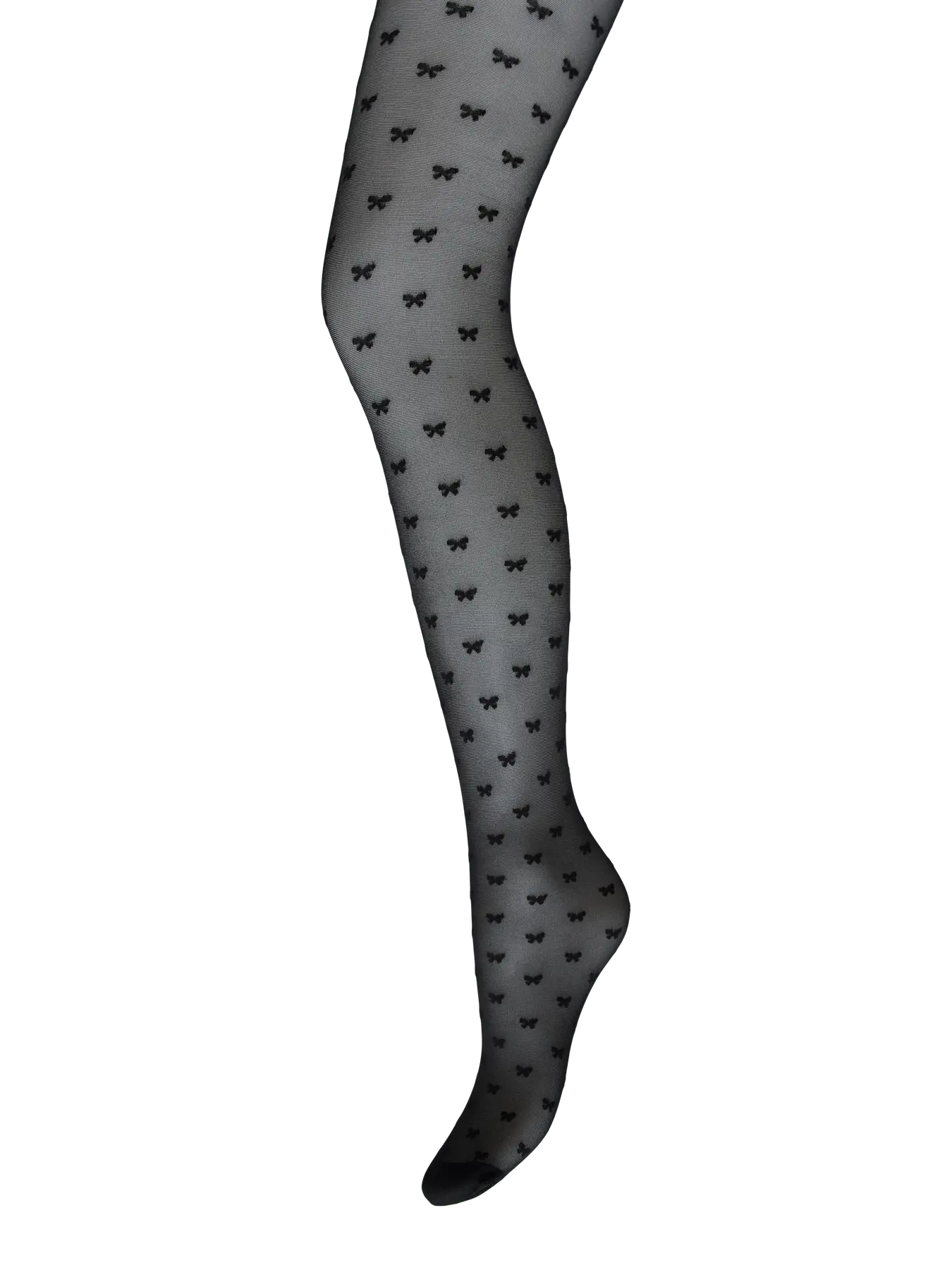 Black Bow Tights