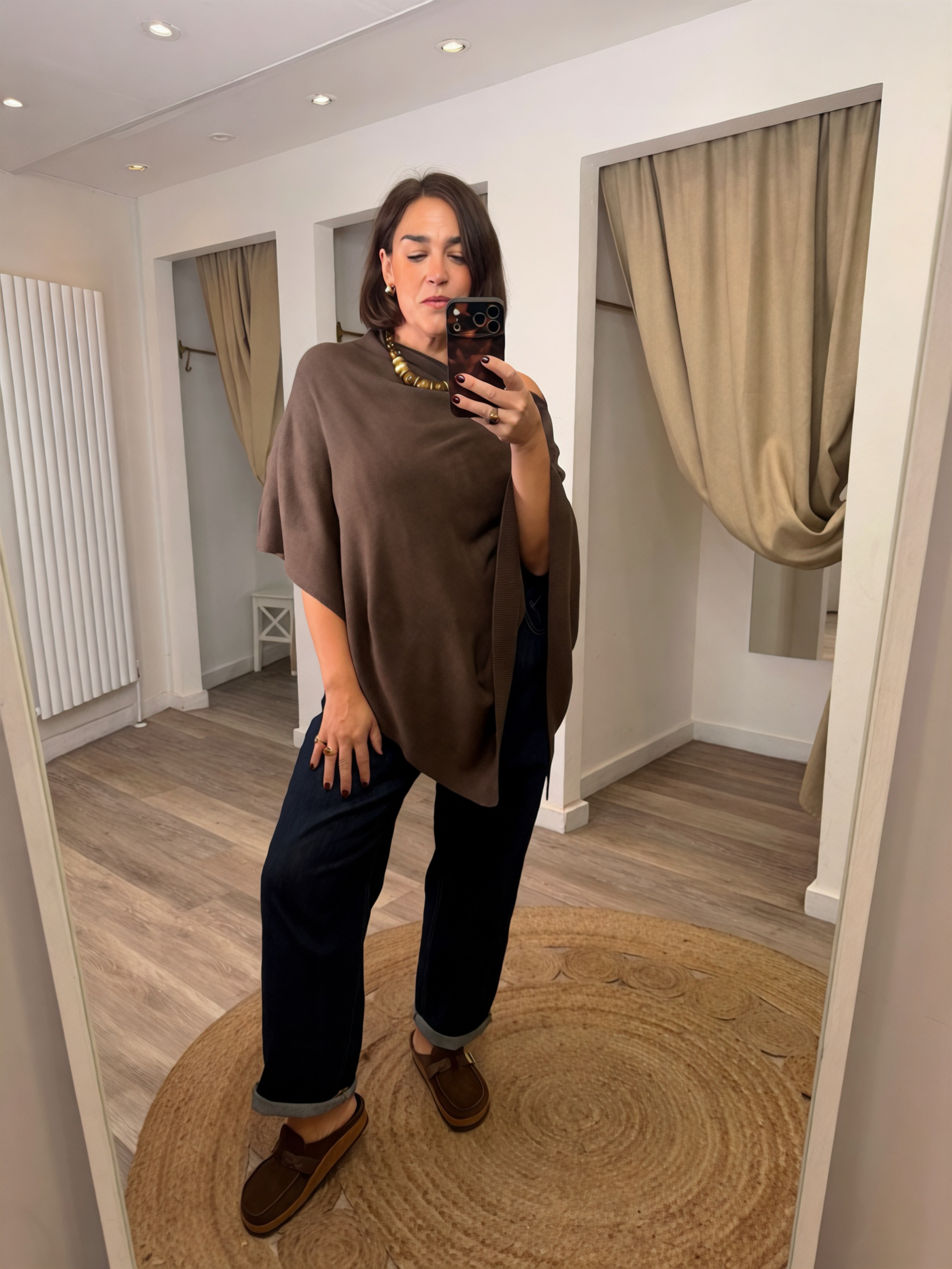 Avalon Knit Poncho