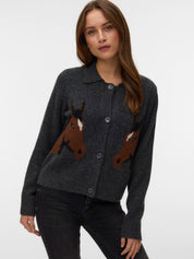 Cavallo Horse Polo Cardigan