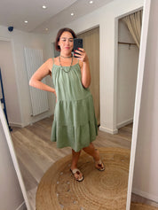 Paige Cheesecloth Swing Dress