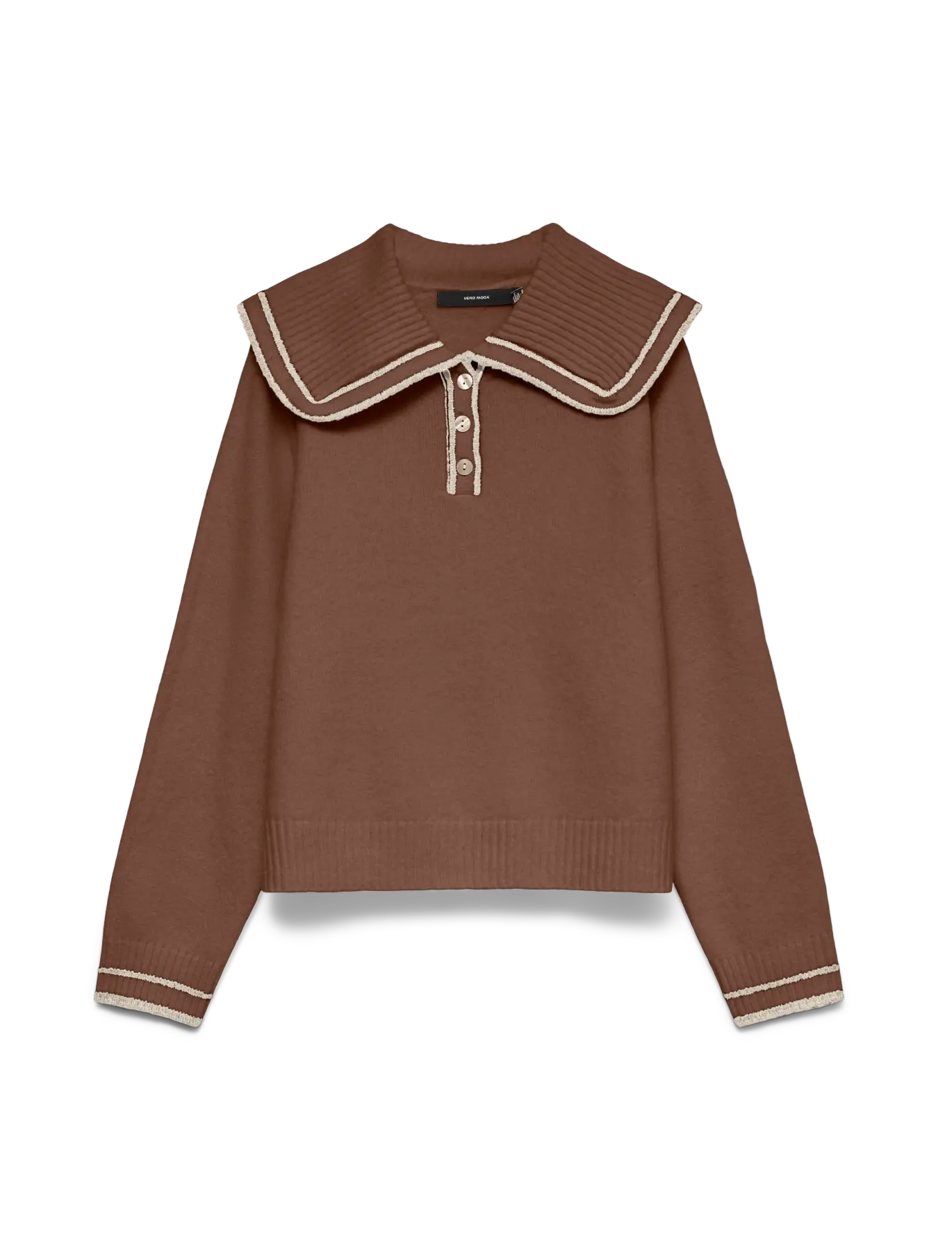 Vero Moda Cora Collar Knit Jumper