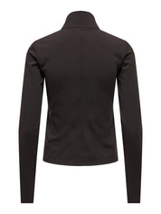 Pmina Sports Zip Up Top Brown