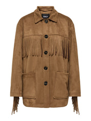 Willa Suede Fringe Jacket
