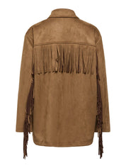 Willa Suede Fringe Jacket
