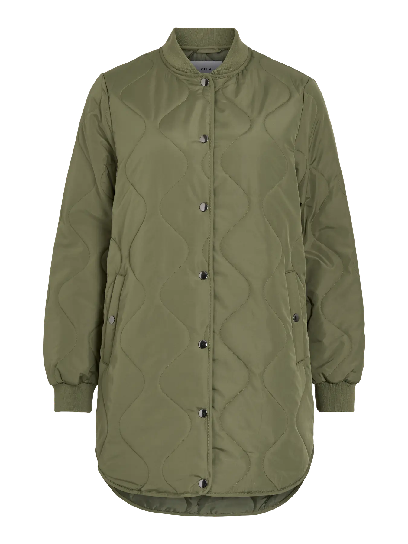 Tate Quilted Longline Coat