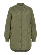 Tate Quilted Longline Coat
