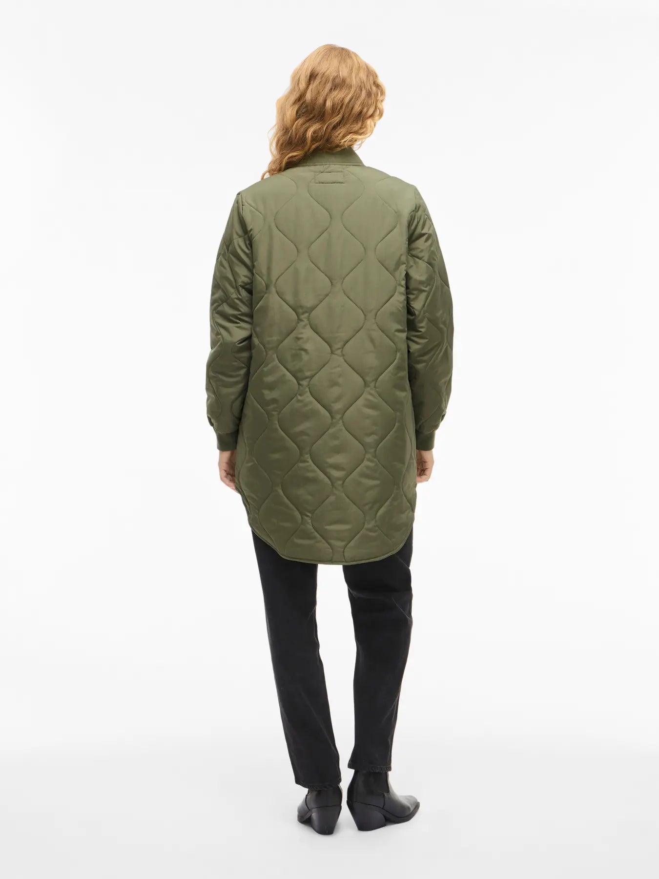 Tate Quilted Longline Coat